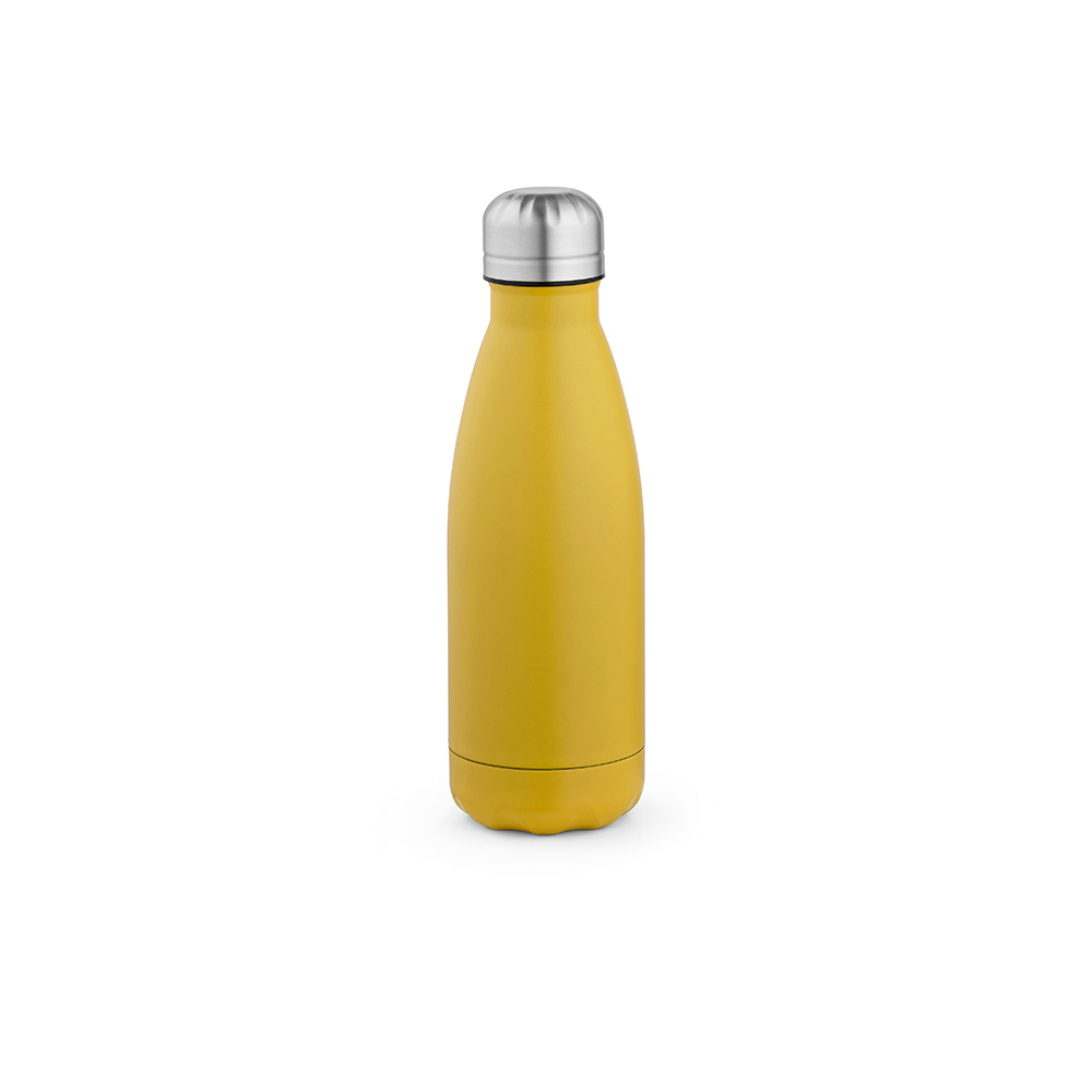 Gourde publicitaire double paroi recyclée 430ml Mississippi 450 Jaune foncé
